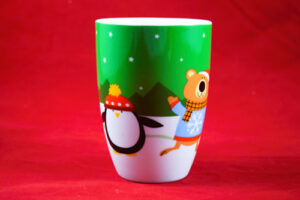 taza navidad verde frontal